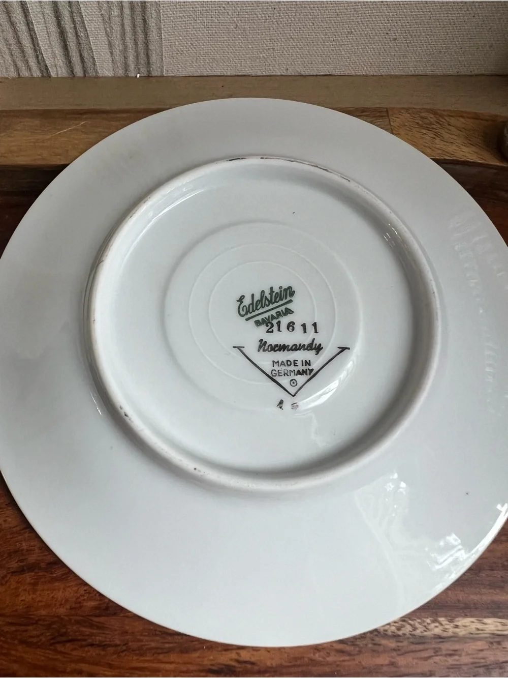 Vintage Mid-Century Normandy pattern by Edelstein Bavaria (set of 2)